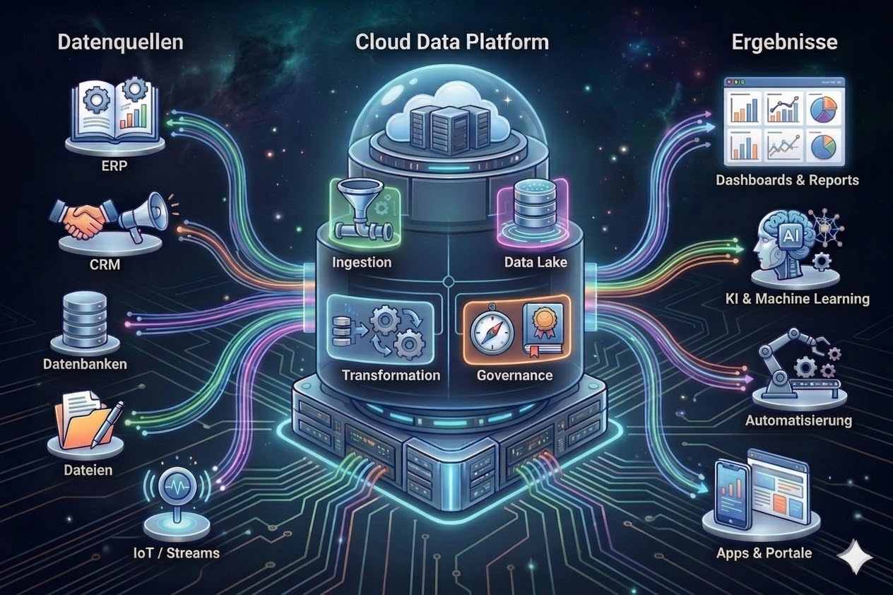 Cloud Data Platform Architektur